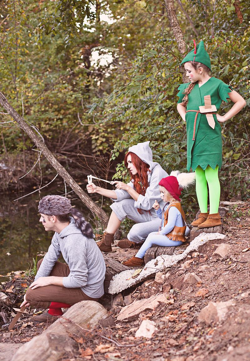Perfect Peter Pan and the Lost Boys costume DIY