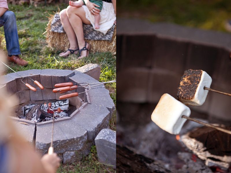 A Casual Fire Pit Party Beautiful Mess, What To Wear A Fire Pit Party