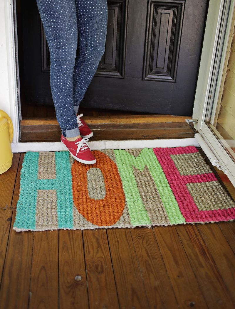 Try This: Update Your Welcome Mat - A Beautiful Mess