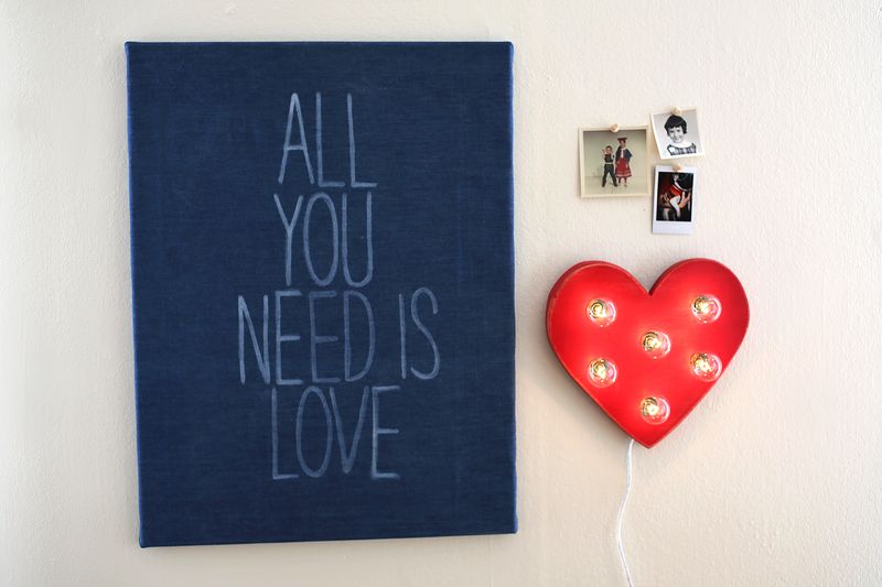 All You Need Is Love (click through for DIY details!) 