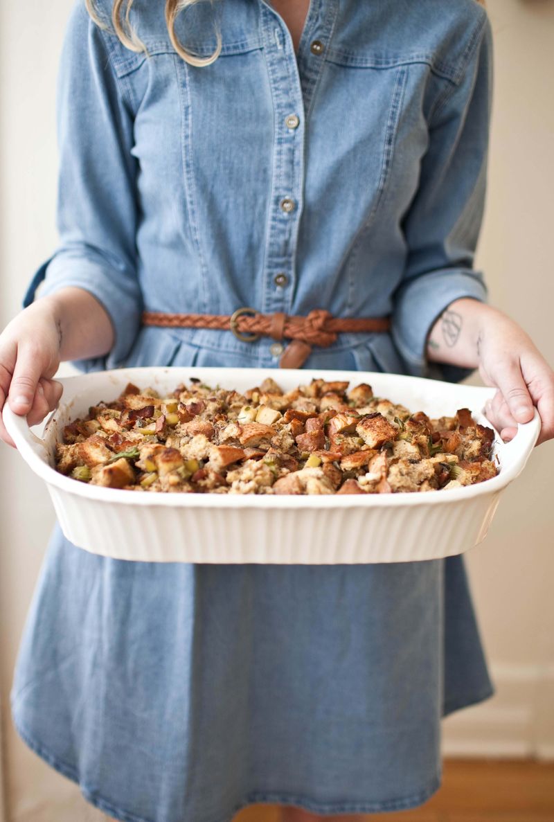 Bacon and Bourbon Stuffing