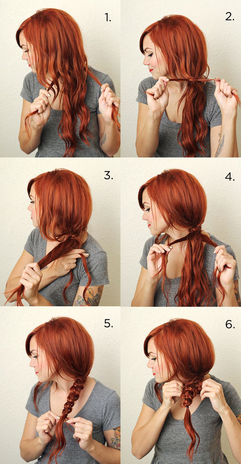 Knotted Braid Steps
