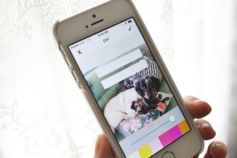 Make gift tags from Instagram photos! 
