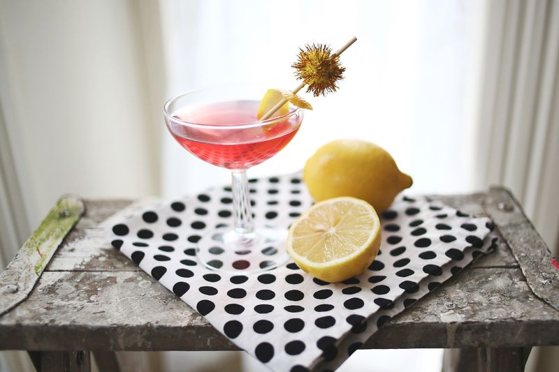 Lemonberry Martini abeautifulmess.com