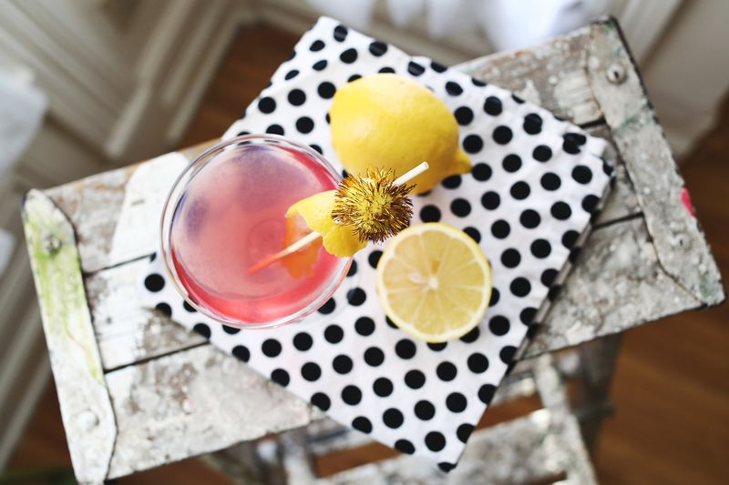 Lemonberry Martini abeautifulmess.com 