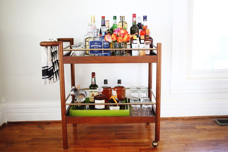 How to stock a bar cart (suggestions for a $250+ budget)