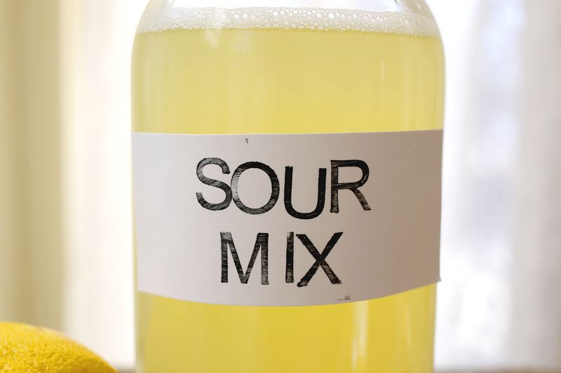 How to make your own sour mix at home. homemade is so much more tasty! click through for the recipe 