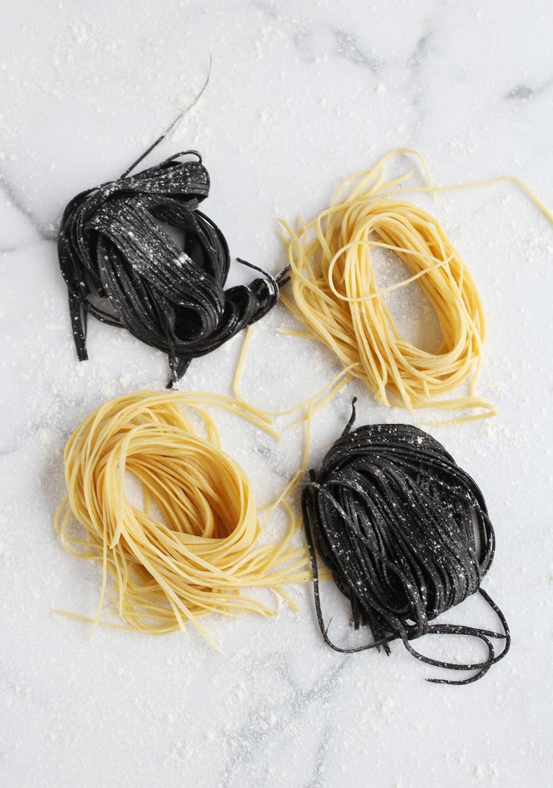 How to Make Squid Ink Pasta - A Beautiful Mess