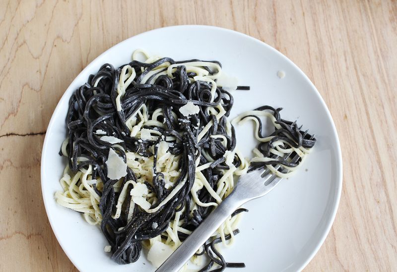 How to make squid ink pasta