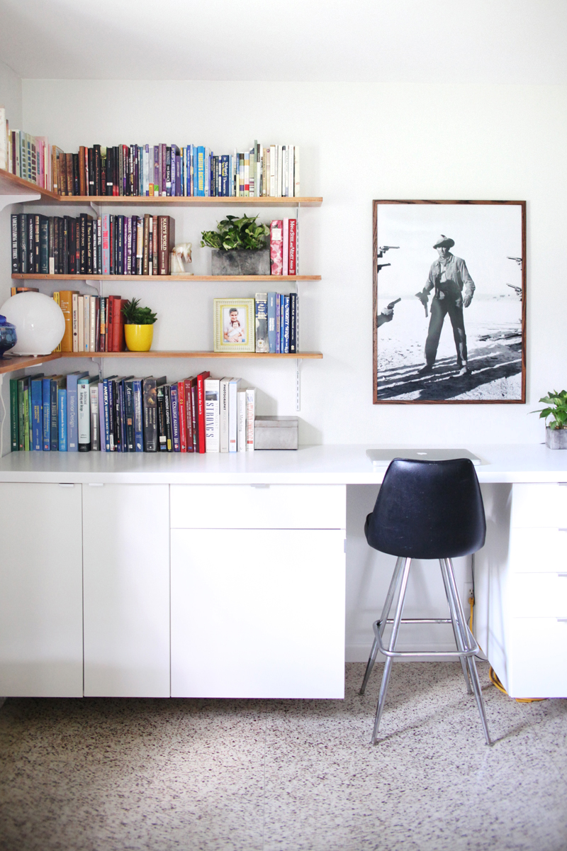 Make Your Own Custom Built In Desk A, How To Build A Countertop Desk
