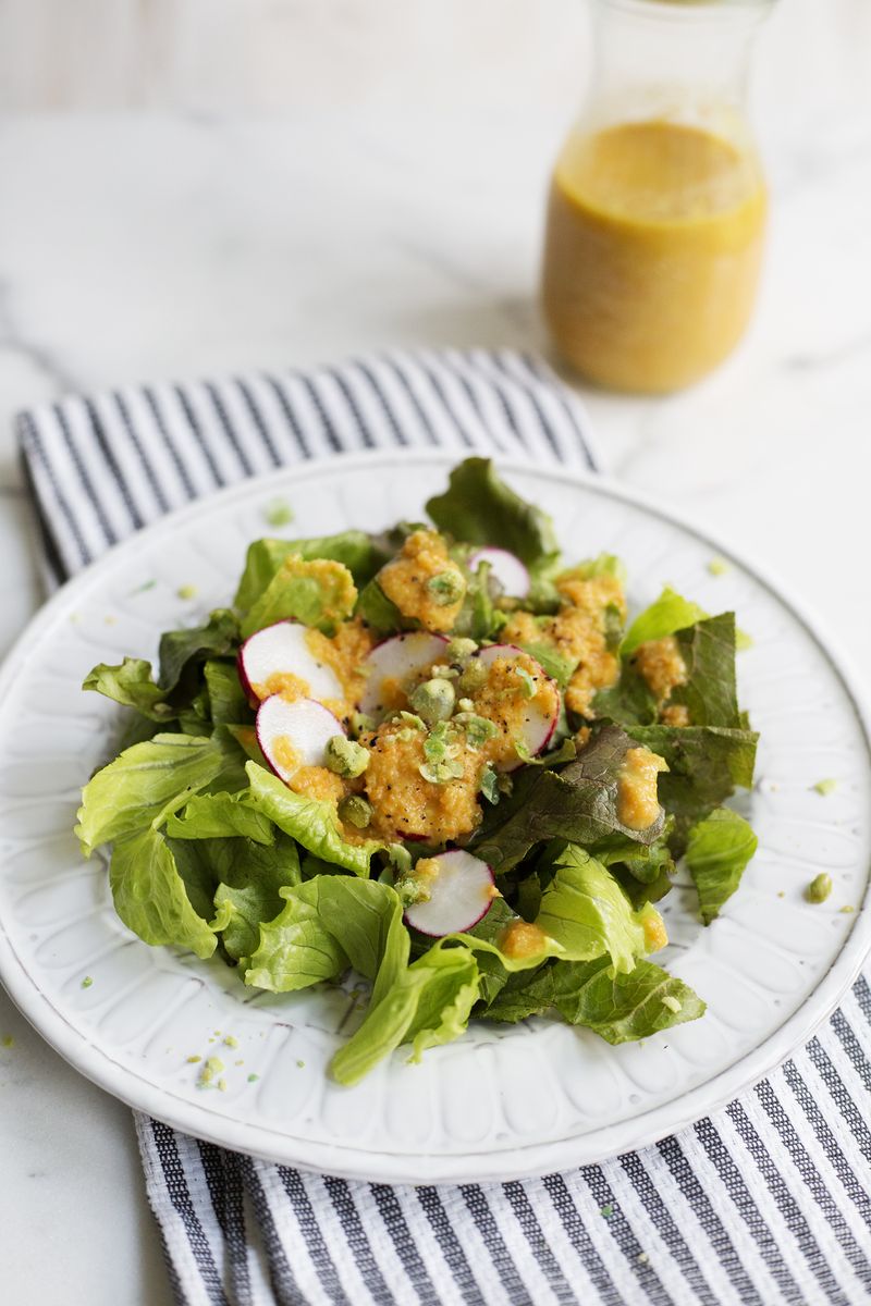 Carrot and ginger dressing