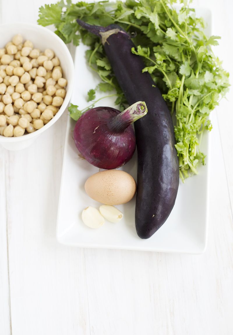 Eggplant parm ingredients
