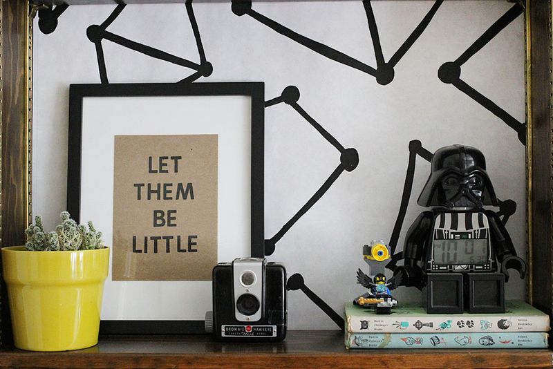 Let Them Be Little Print by Tina Aszmus