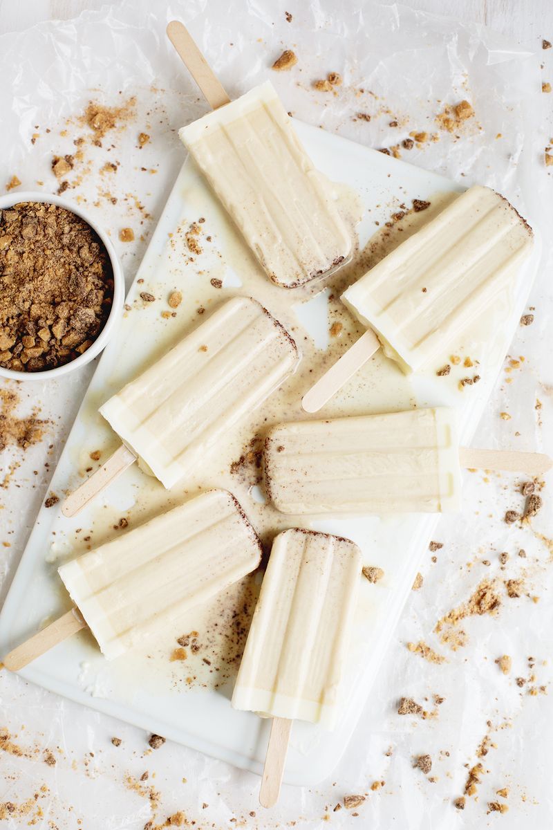 Brown butter popsicles