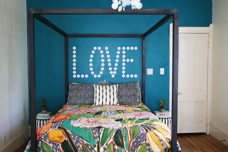 A Bright Bedroom Update! via A Beautiful Mess    