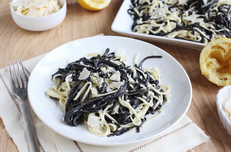 How to make squid ink pasta 