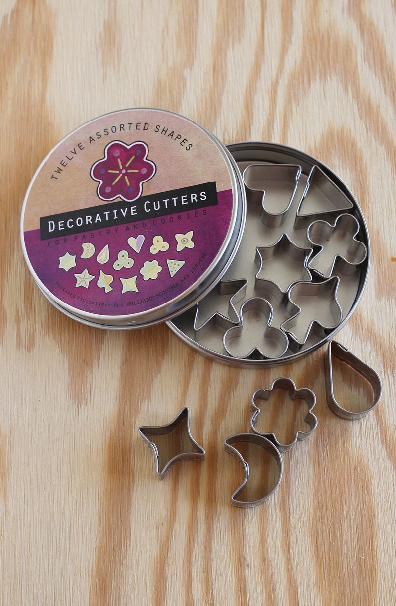 Tiny cookie cutters