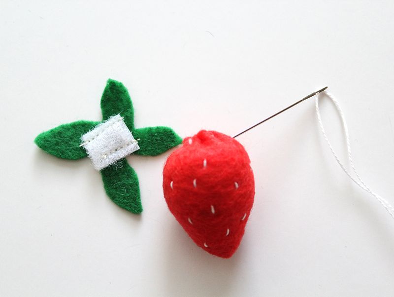 DIY Strawberry (click through for instructions)