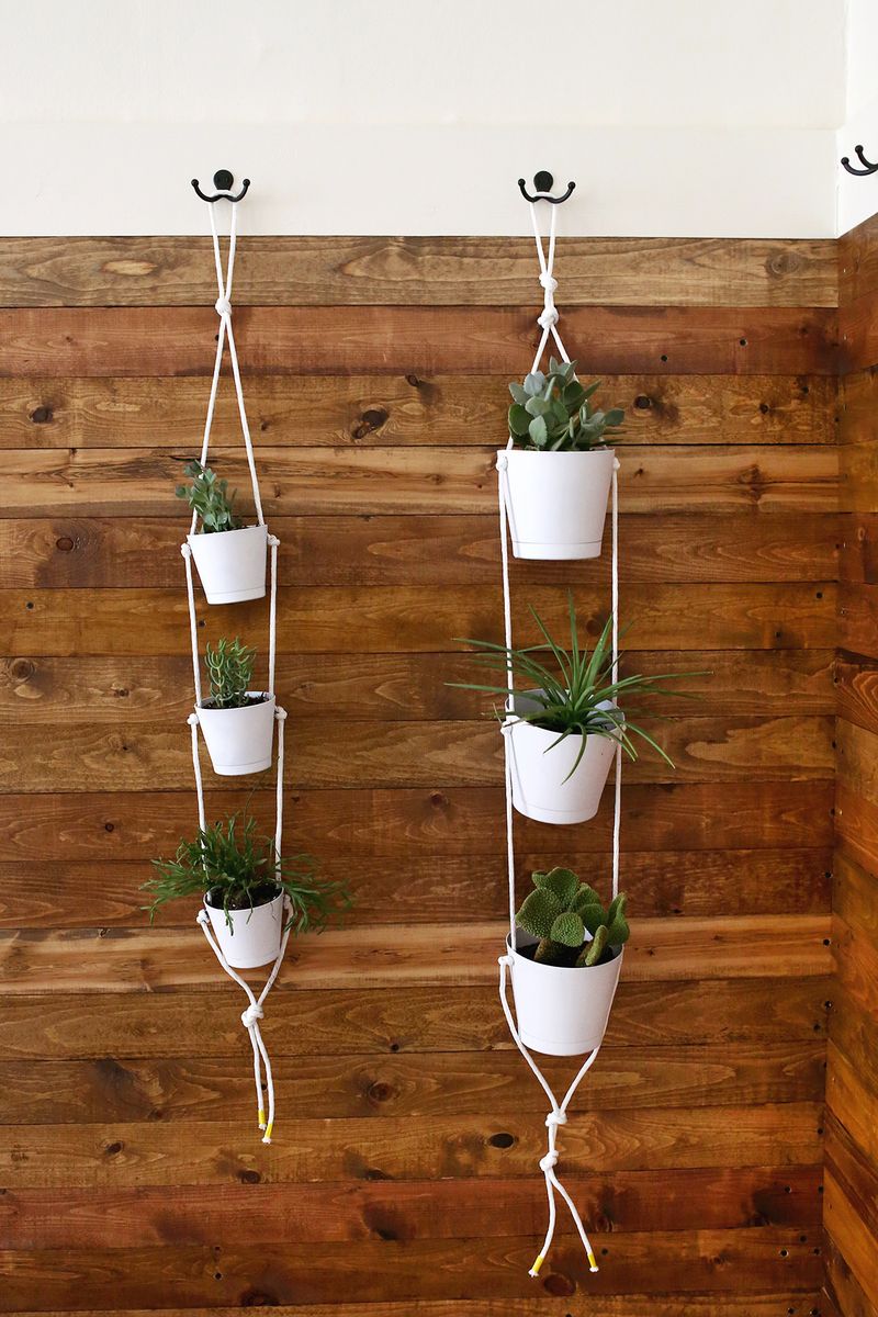 3 Tier Indoor Rope Planter 
