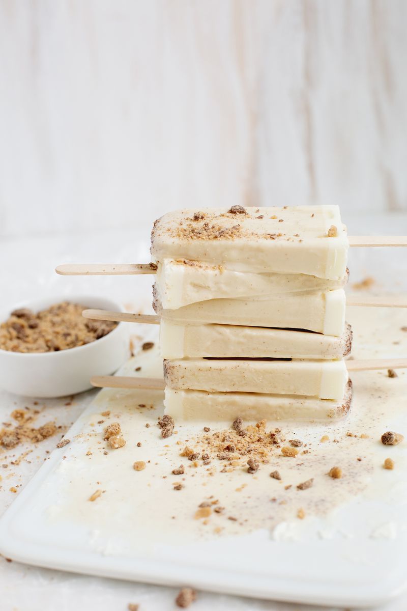 Brown butter popsicles (click through for recipe) 