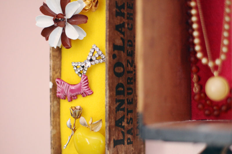 Transform antique boxes into beautiful jewelry displays!