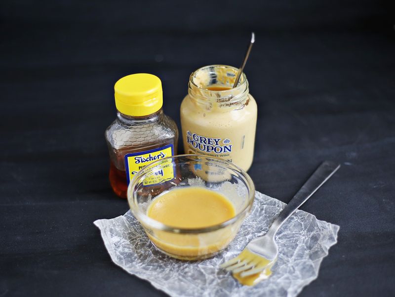 Honey mustard glaze
