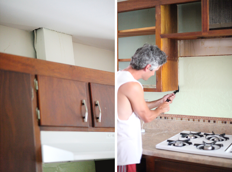 Reconfiguring Existing Cabinets For A, How To Remove Old Base Kitchen Cabinets