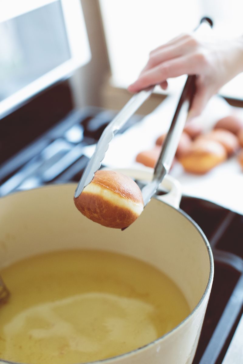 How to make homemade donuts from abeautifulmess.com  