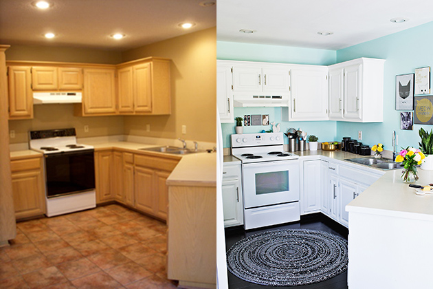 Laura's Dining Room and Kitchen (Before + After!)