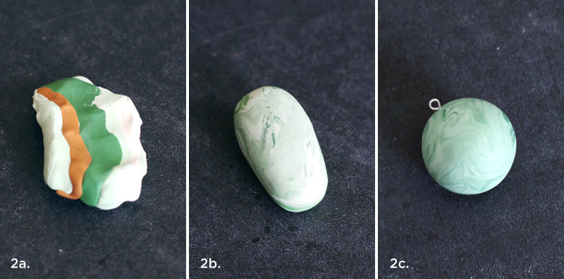 Marbleized jade jewelry- so easy to make and so pretty! Click through for instructions.