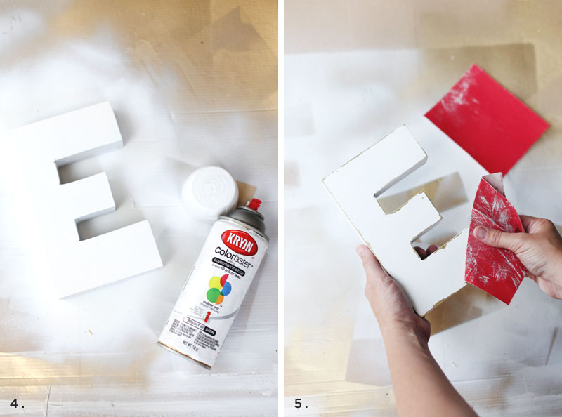 Creating a weathered paint effect is simpler than you might think! Click through for details.