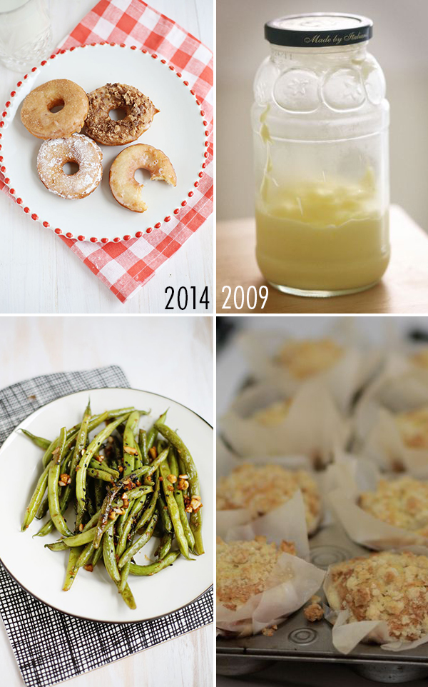 Food photography through the years