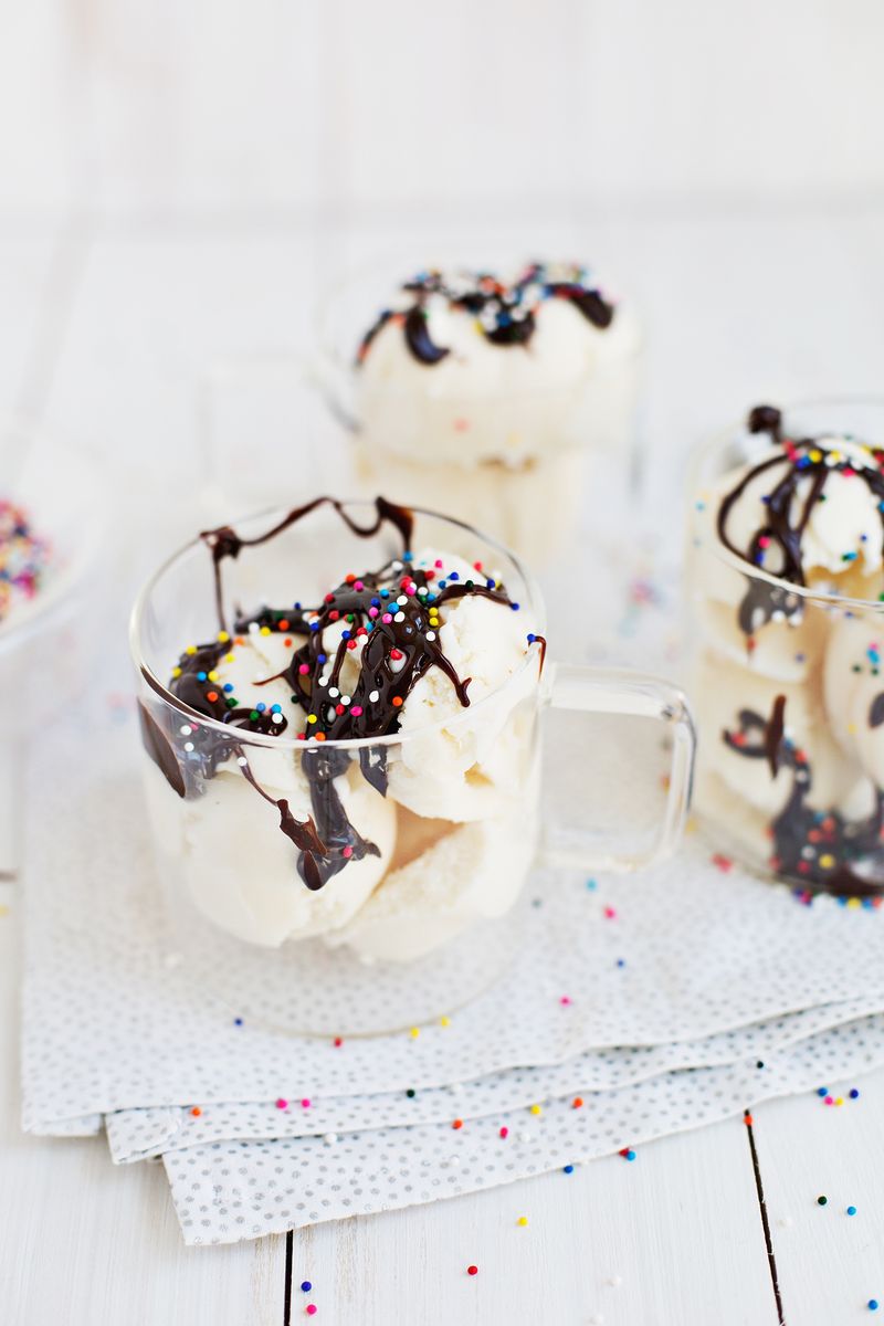 Dairy-free vanilla ice cream