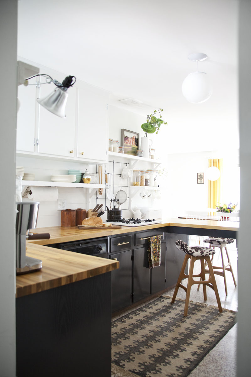 Eclectic Kitchen Renovation- including before and after photos