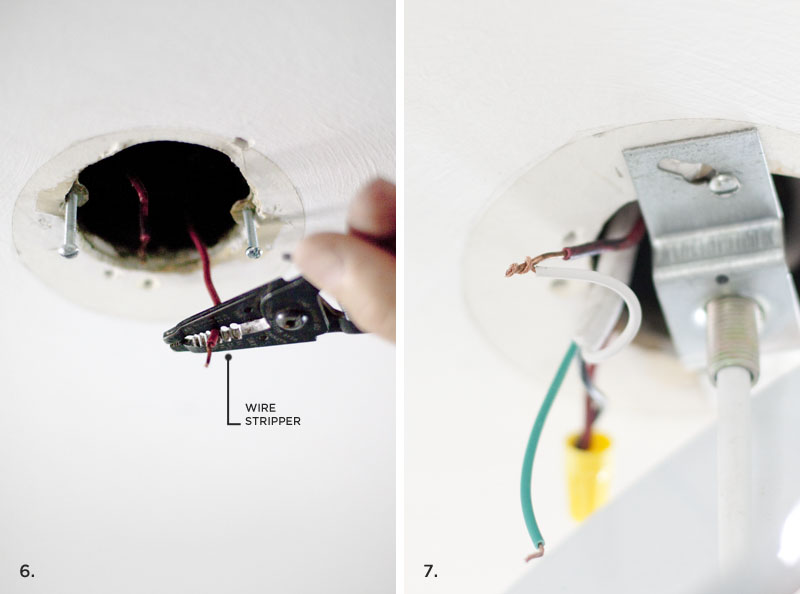 How To Hardwire A Light Fixture, How To Change A Light Fixture With Old Wiring