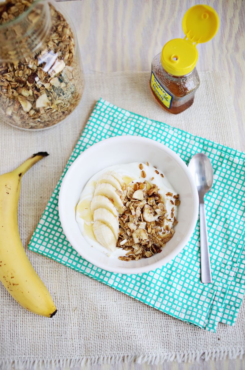 Banana bread granola (click through for recipe) 
