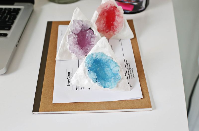 How to make your own crystal paper weights  