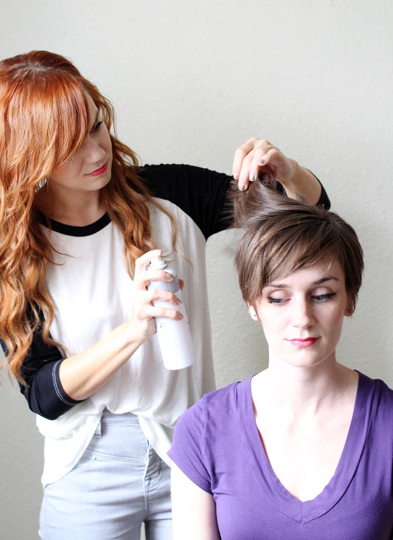 3 Ways To Style A Pixie Cut - A Beautiful Mess