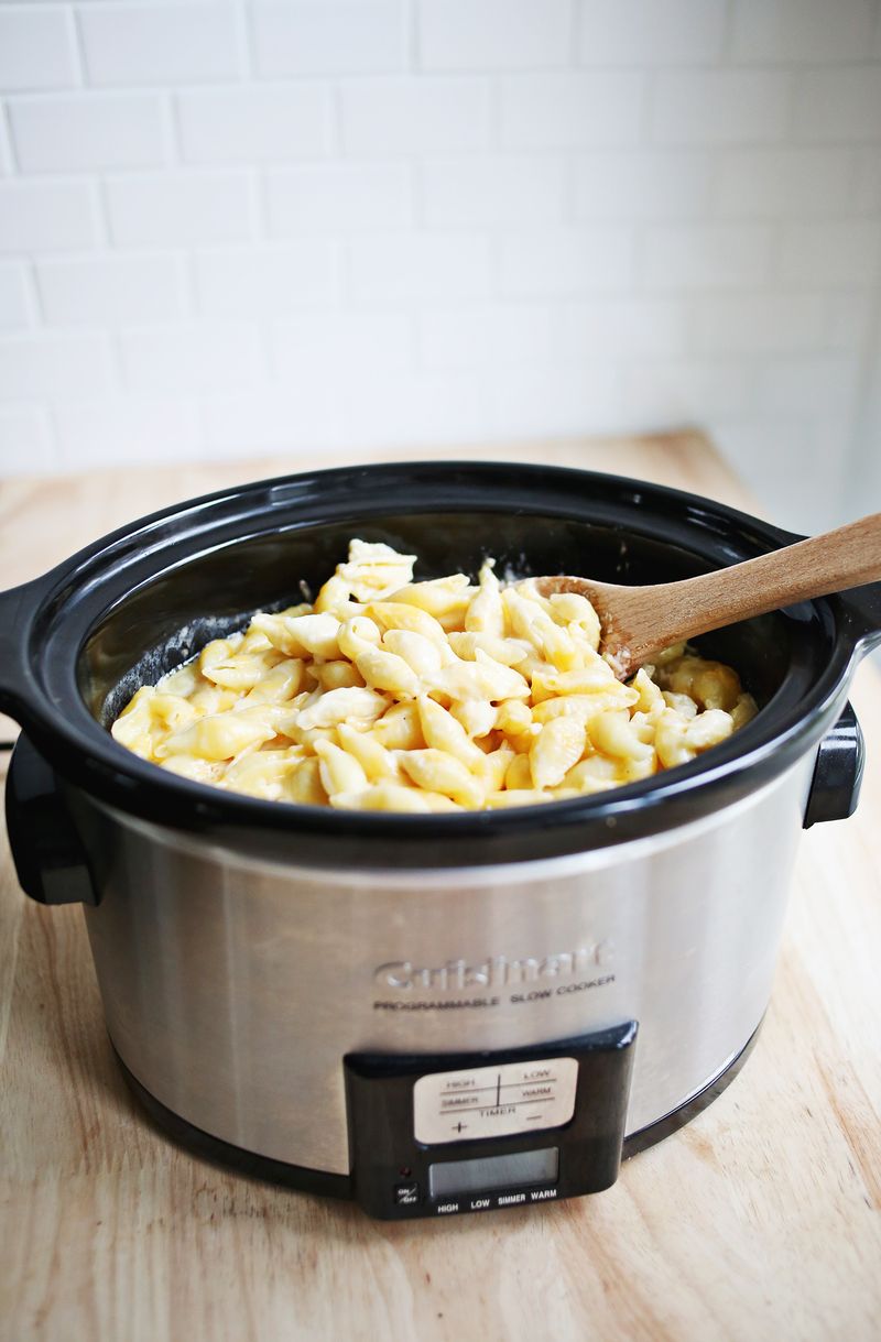 My favorite mac and cheese recipe you can make in a crock pot