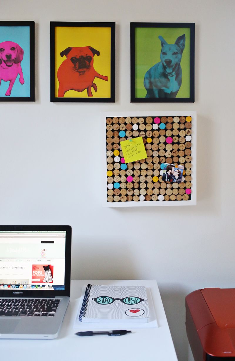 Try This Wine Cork Bulletin Board A Beautiful Mess