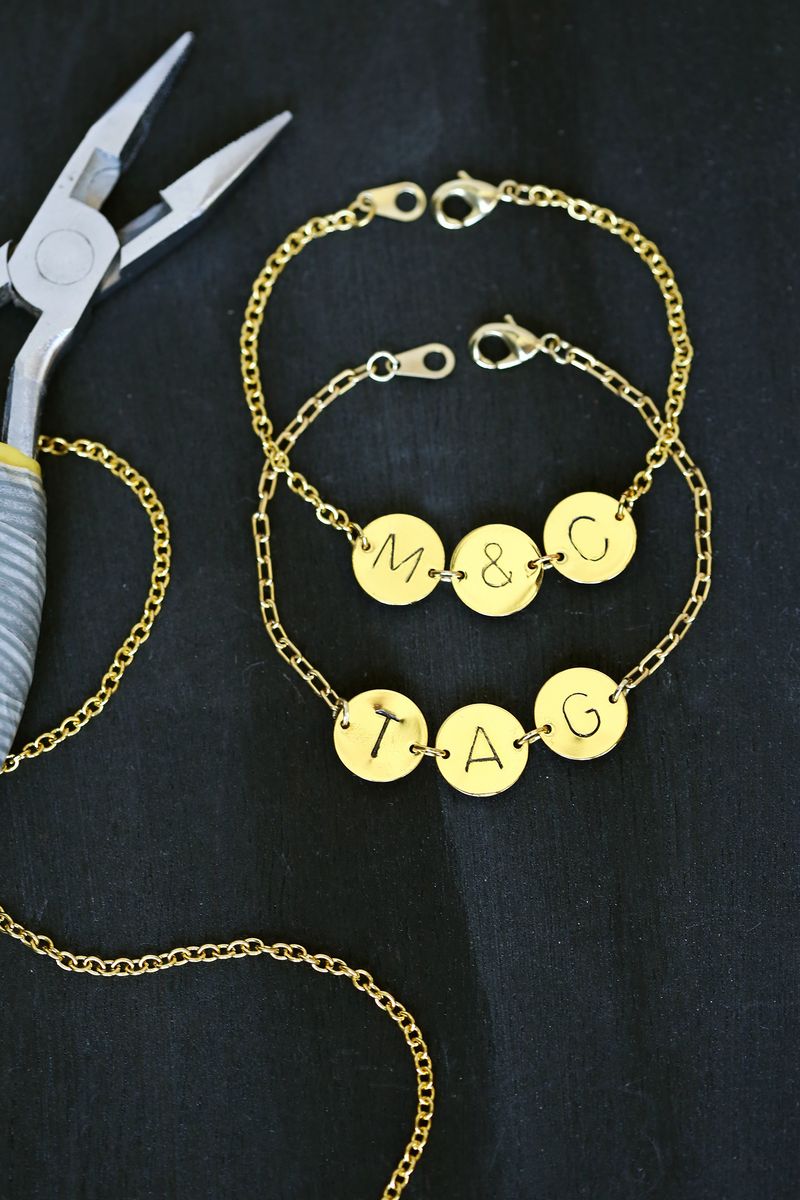 DIY jewelry - personalized couple bracelets