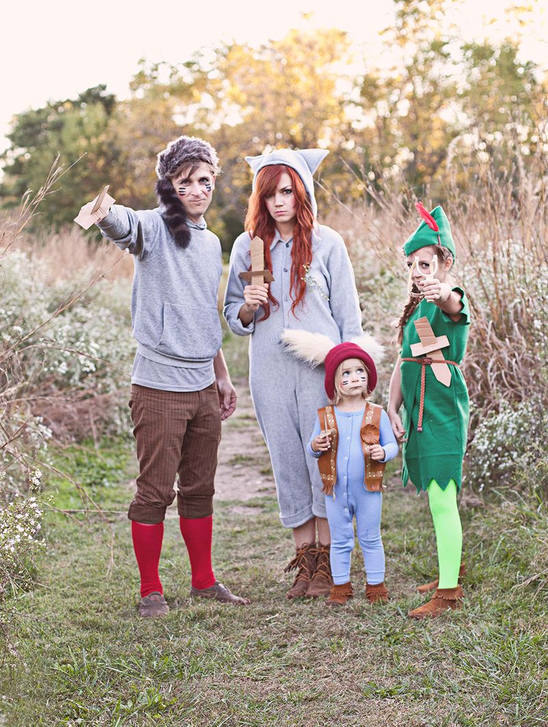 Peter Pan and the lost boys costume diy