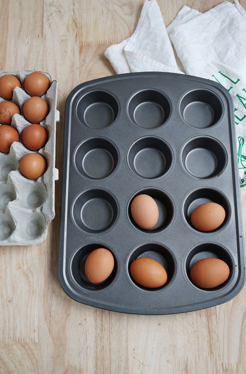 How to hard boil eggs in the oven