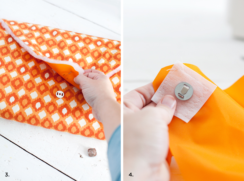 Make this simple and fashionable laptop sleeve- it's even padded and water resistant!