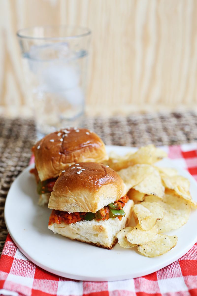 Vegetarian Sloppy Joes for a crowd!