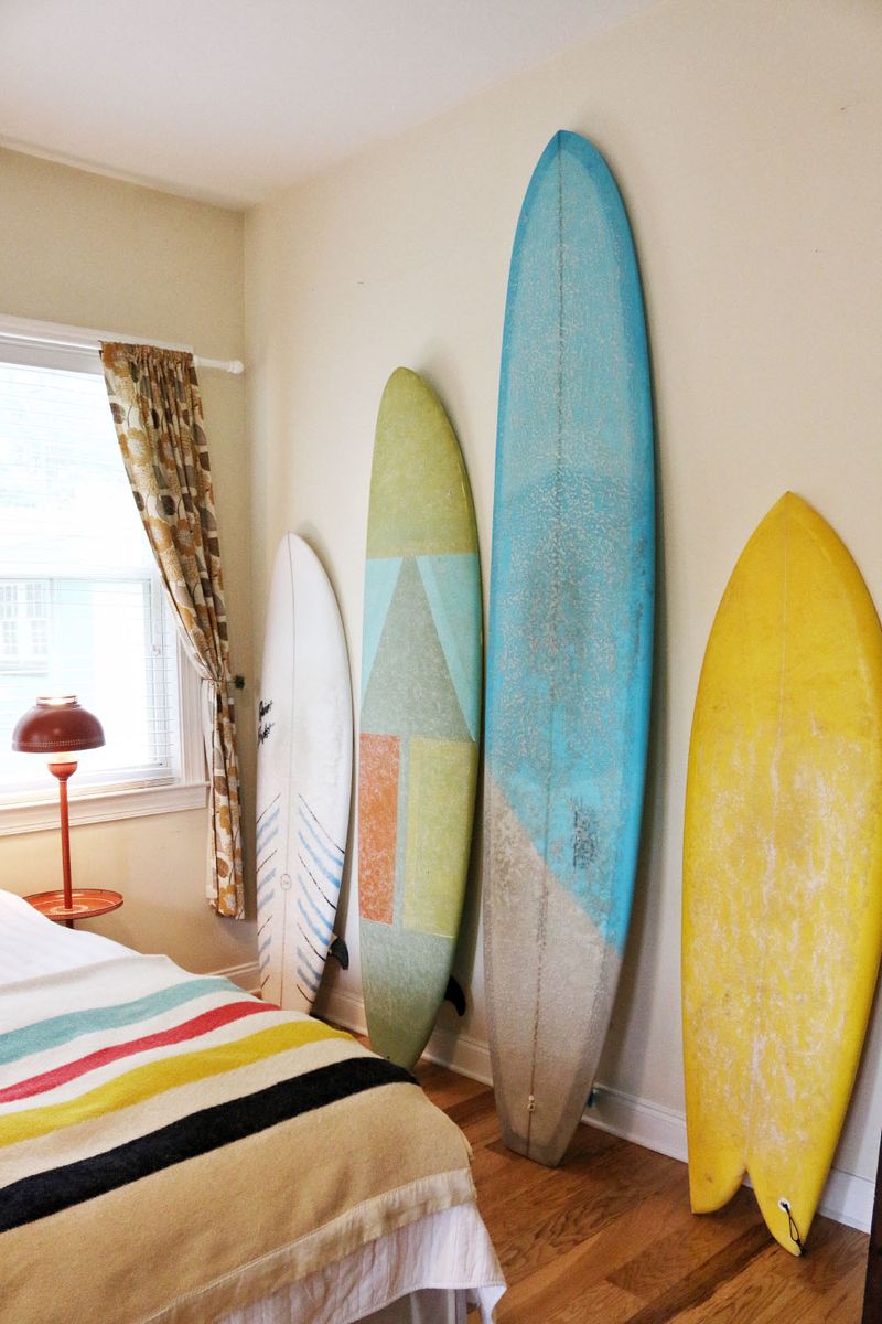 Surf board decor