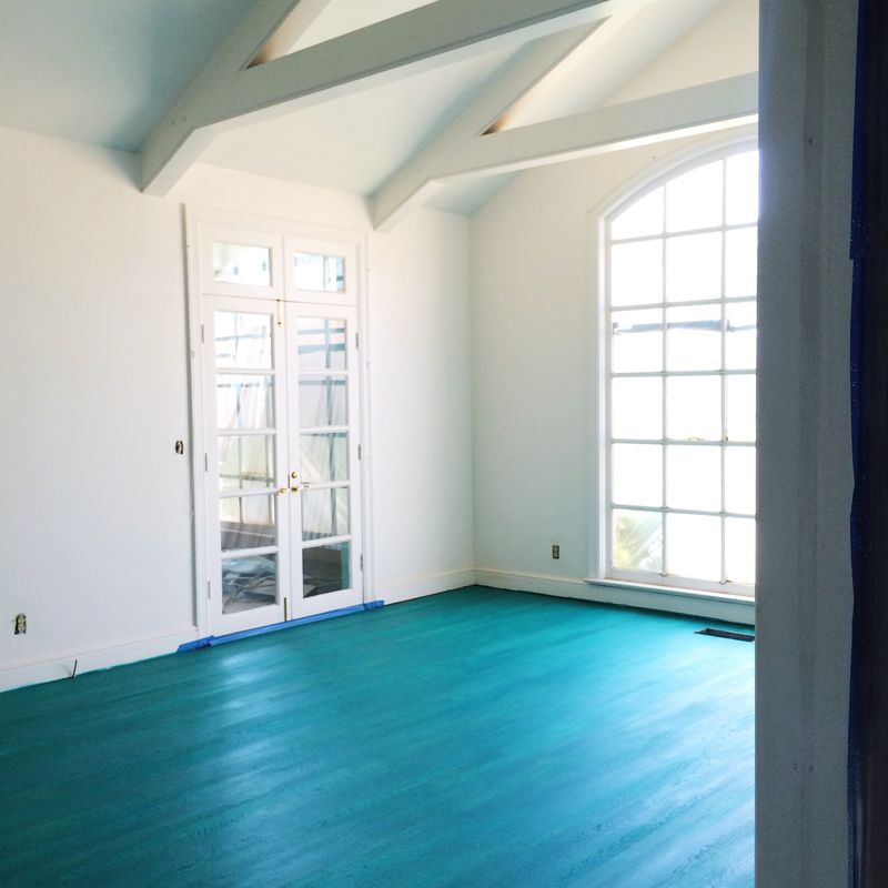 My Color Washed Living Room Floor A, How To Color Hardwood Floor