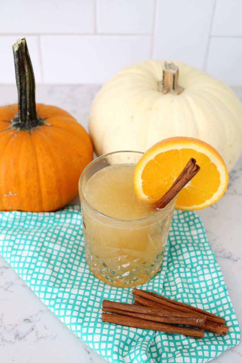 My favorite fall cocktail! Only four ingredients!