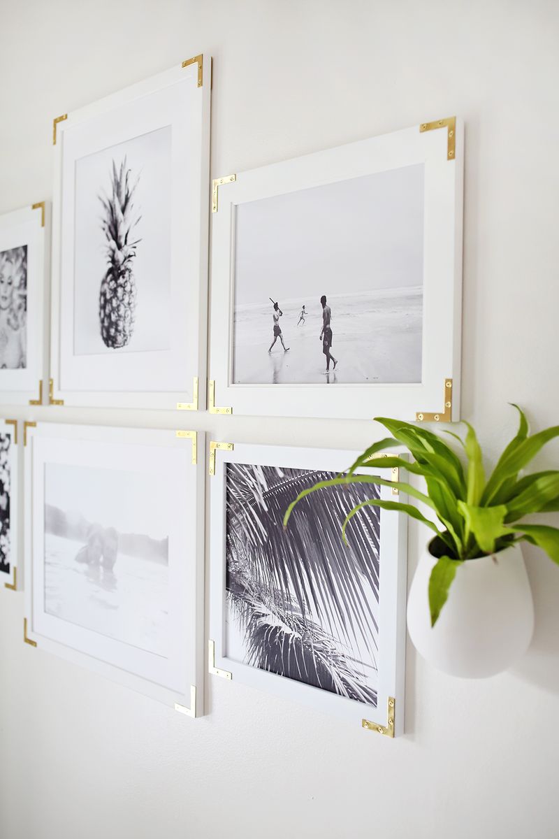 Try This- Update Simple Frames With Gold Hardware