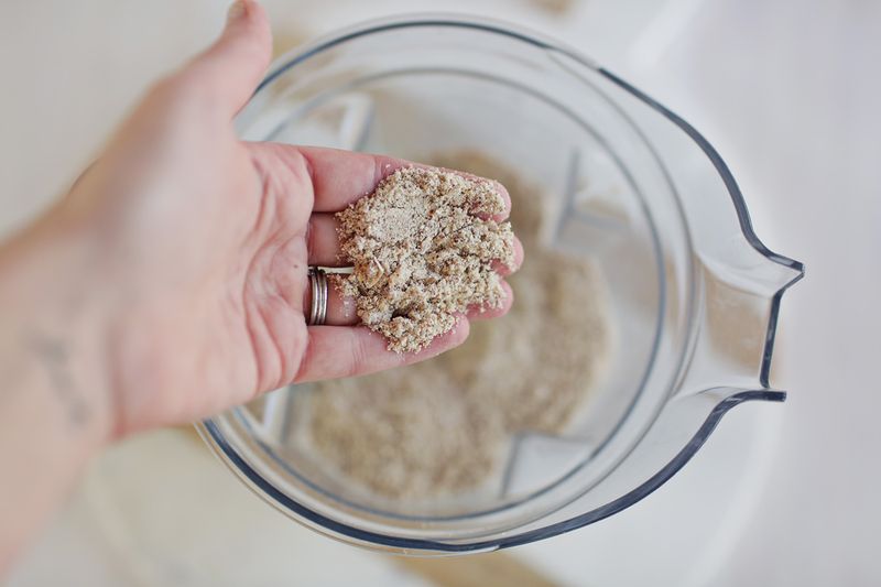 Make your hot cereal mix in a blender!